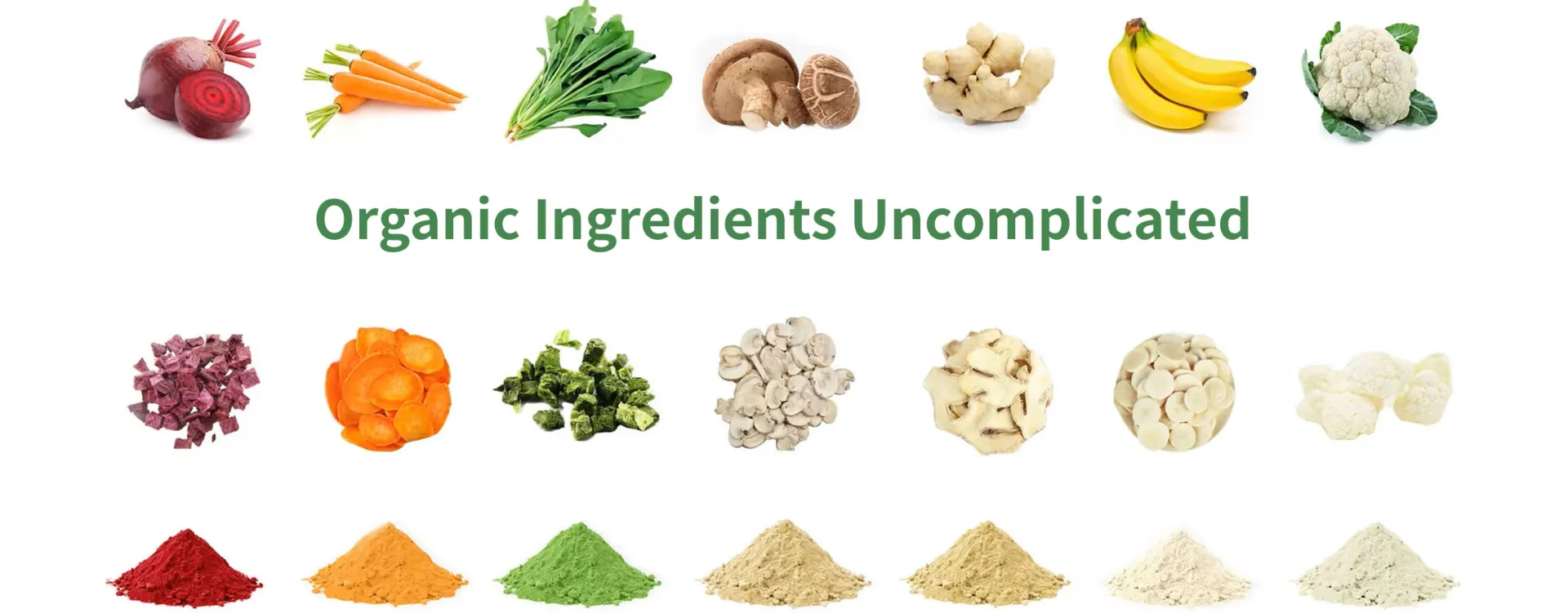 Organic Ingredients Uncomplicated
